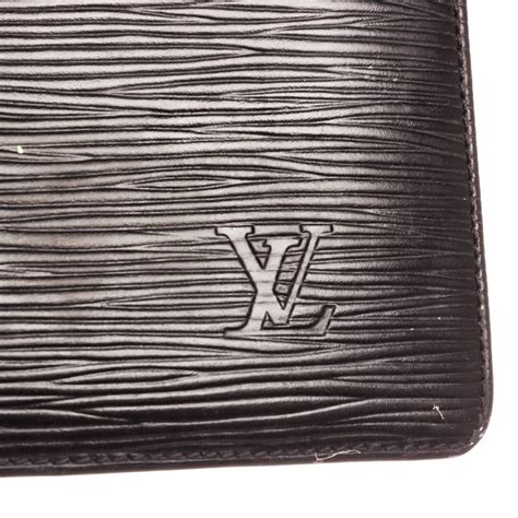 louis vuitton card holder epi leather|Louis Vuitton epi leather briefcase.